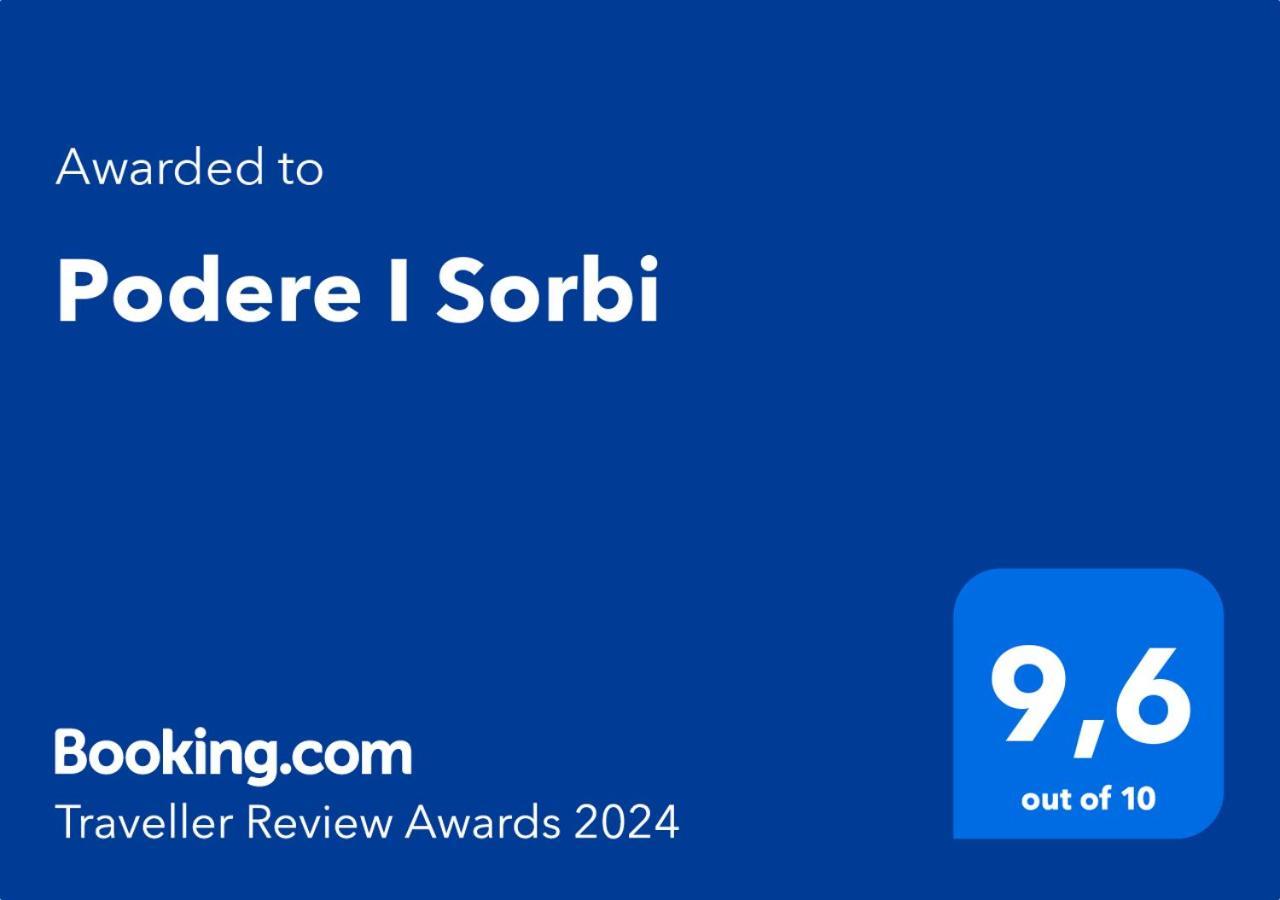 Podere I Sorbi San Donato in Fronzano Exterior foto